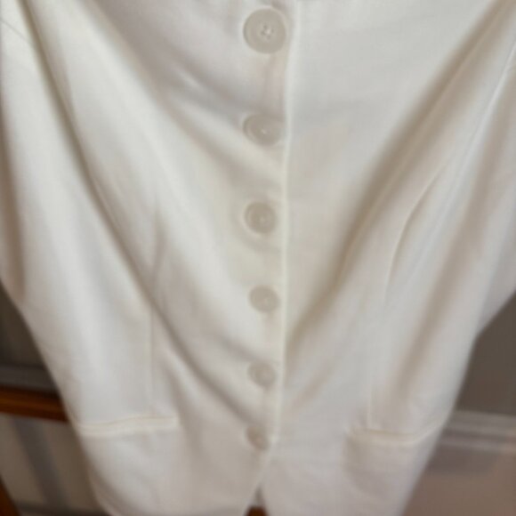 Anthropologie White Button-Down Top - Picture 4 of 14